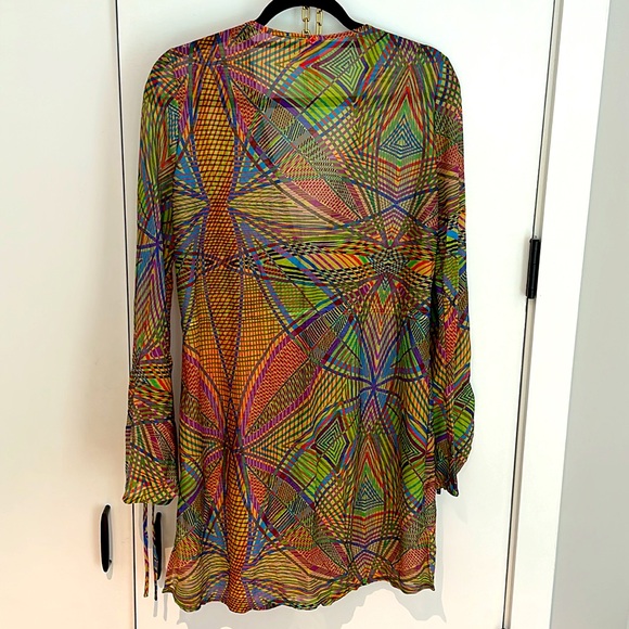 Perfect Condition Red Carter Pool Cover Up - Picture 2 of 2